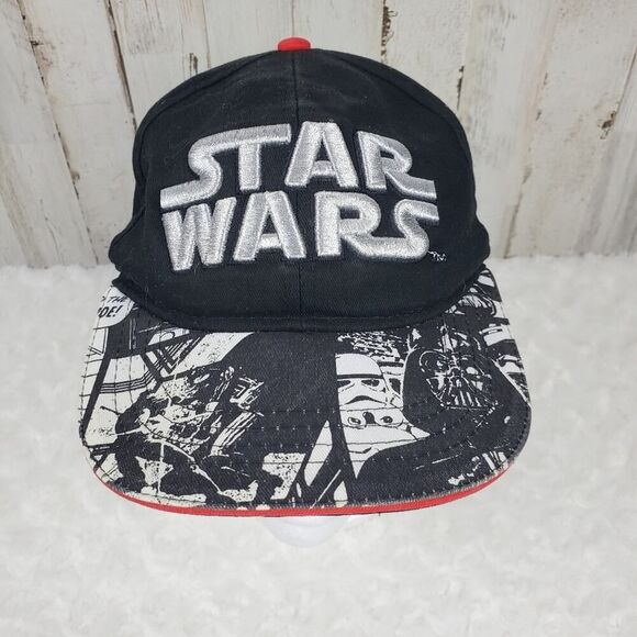 Star Wars Snapback Cap Black OS - Picture 1 of 9